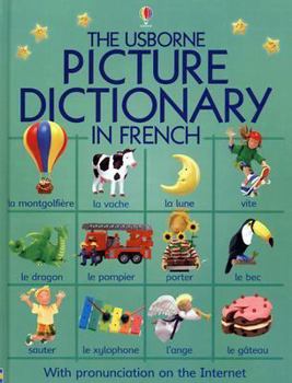 Hardcover The Usborne Picture Dictionary in French (Picture Dictionaries) (English and French Edition) Book