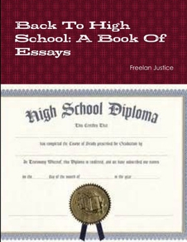 Paperback Back To High School: A Book Of Essays Book