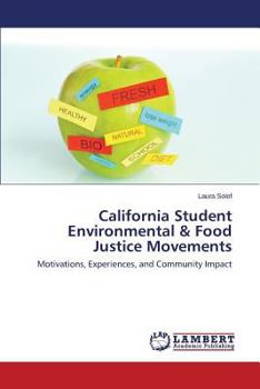 Paperback California Student Environmental & Food Justice Movements Book