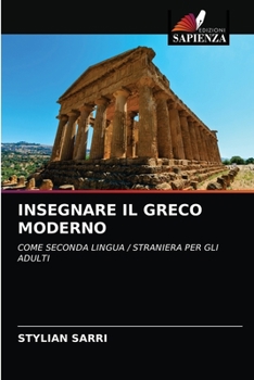 Paperback Insegnare Il Greco Moderno [Italian] Book