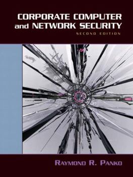 Hardcover Corporate Computer and Network Security Book