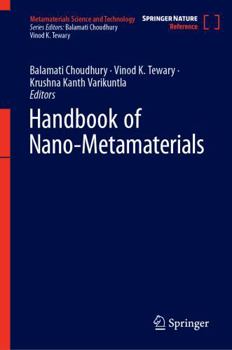 Paperback Handbook of Nano-Metamaterials (Metamaterials Science and Technology, 1) Book
