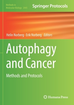 Paperback Autophagy and Cancer: Methods and Protocols Book