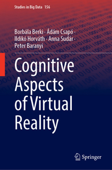 Hardcover Cognitive Aspects of Virtual Reality Book