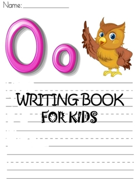 Paperback Writing Book For Kids: Kindergarten writing paper with lines for ABC kids: Writing Paper for kids with Dotted Lined - 120 pages 8.5x11 Handwr Book