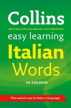 Paperback Collins Easy Learning Italian Words. Book