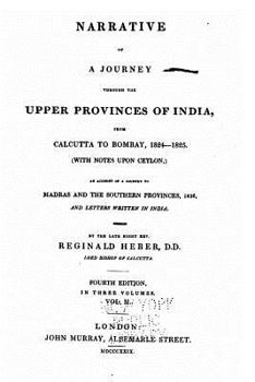 Paperback Narrative of a Journey Through the Upper Provinces of India Book