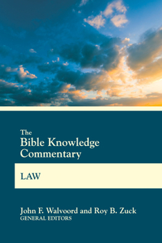 Paperback Bible Knowledge Commentary Law Book
