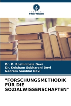 Paperback "Forschungsmethodik Für Die Sozialwissenschaften" [German] Book