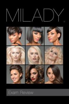 Paperback Exam Review for Milady Standard Cosmetology Book