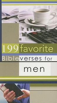 Paperback 199 Favorite Bible Verses for Men Book