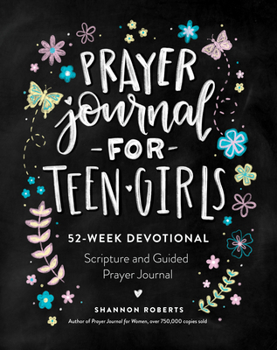 Paperback Prayer Journal for Teen Girls: 52-Week Scripture, Devotional, & Guided Prayer Journal Book