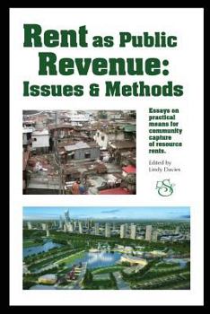 Paperback Rent as Public Revenue: : Issues and Methods Book