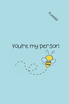 Paperback You're My Person: 5 Year Monthly Planner & Calendar Book
