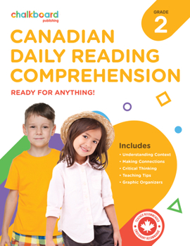 Paperback Canadian Daily Reading Comprehension Grade 2 Book