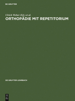 Hardcover Orthopädie mit Repetitorium [German] Book