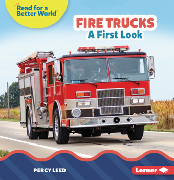 Paperback Fire Trucks: A First Look Book