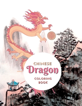 Paperback Chinese Dragon Coloring Book