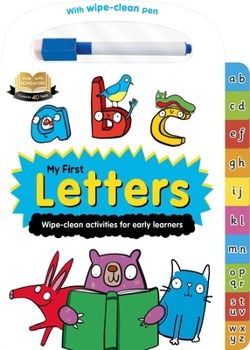 Board book Help with Homework: My First Letters-Wipe-Clean Activities for Early Learners: For 2+ Year-Olds-Includes Wipe-Clean Pen Book