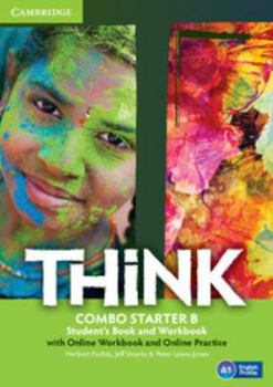 Paperback Think Starter Combo B with Online Workbook and Online Practice Book