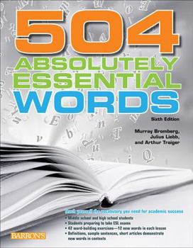Paperback 504 Absolutely Essential Words Book
