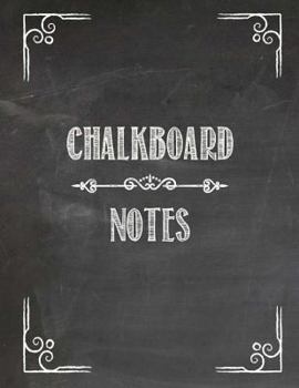 Paperback Chalkboard Notes Book