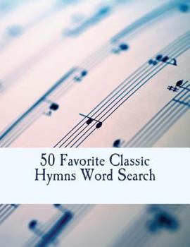 Paperback 50 Favorite Classic Hymns Word Search Book