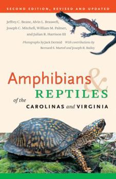 Paperback Amphibians & Reptiles of the Carolinas and Virginia Book