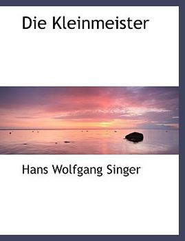Paperback Die Kleinmeister Book