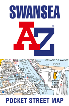 Hardcover Swansea Pocket Street Map Book