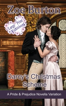 Paperback Darcy's Christmas Scheme Large Print Edition [Large Print] Book