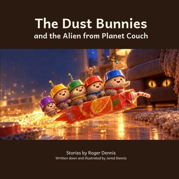 The Dust Bunnies and the Alien from Planet Couch