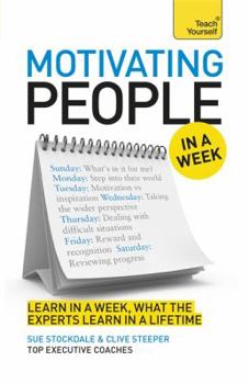 Paperback Motivating People in a Week Book