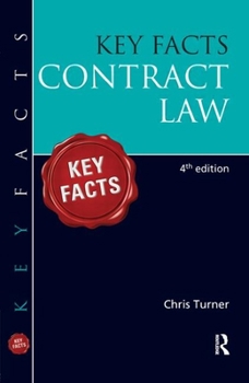 Paperback Key Facts Contract Law, Bri Book
