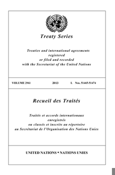 Paperback Treaty Series 2961 [French] Book