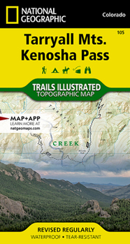 Loose Leaf Tarryall Mountains, Kenosha Pass Map Book