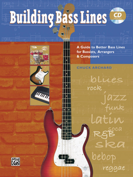 Paperback Building Bass Lines: A Guide to Better Bass Lines for Bassists, Arrangers & Composers, Book & CD Book