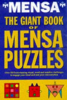 Paperback The Giant Book of MENSA Puzzles Book