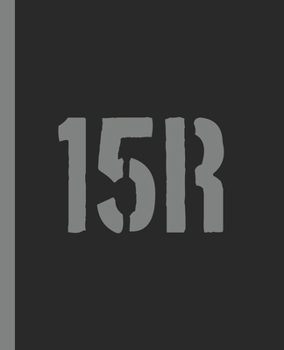 15R: A Blank Lined Composition Book for an Army AH-64 Attack Helicopter Repairer