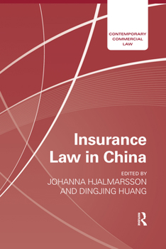 Paperback Insurance Law in China Book