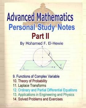 Paperback Advanced Mathematics Personal Study Notes- Part II Book