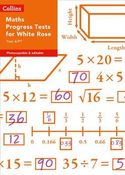 Paperback Year 6/P7 Maths Progress Tests for White Rose Book