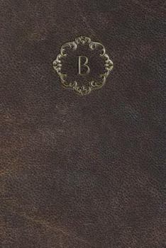 Paperback Monogram B Journal Book