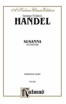 Paperback Susanna: Satb with Sssatbbb Soli, Miniature Score Book