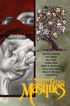 Hardcover J. N. Williamson's Illustrated Masques Book