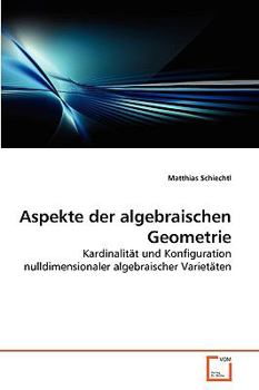 Paperback Aspekte der algebraischen Geometrie [German] Book