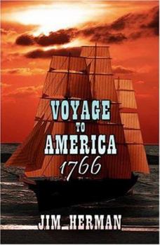 Paperback Voyage to America 1766 Book