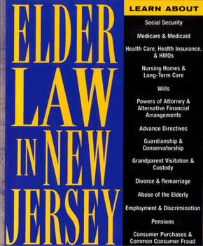 Paperback Elder Law in New Jersey: Finding Solutions for Legal Problems Book