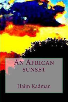 Paperback An African sunset Book