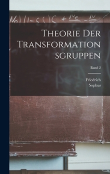 Hardcover Theorie der transformationsgruppen; Band 2 [German] Book